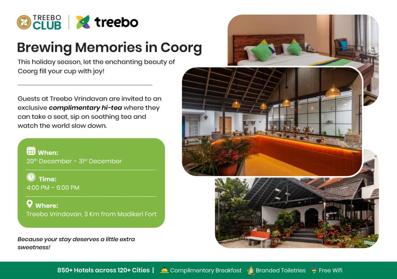 Treebo Vrindavan, 3 Km From Madikeri Fort Zewnętrze zdjęcie